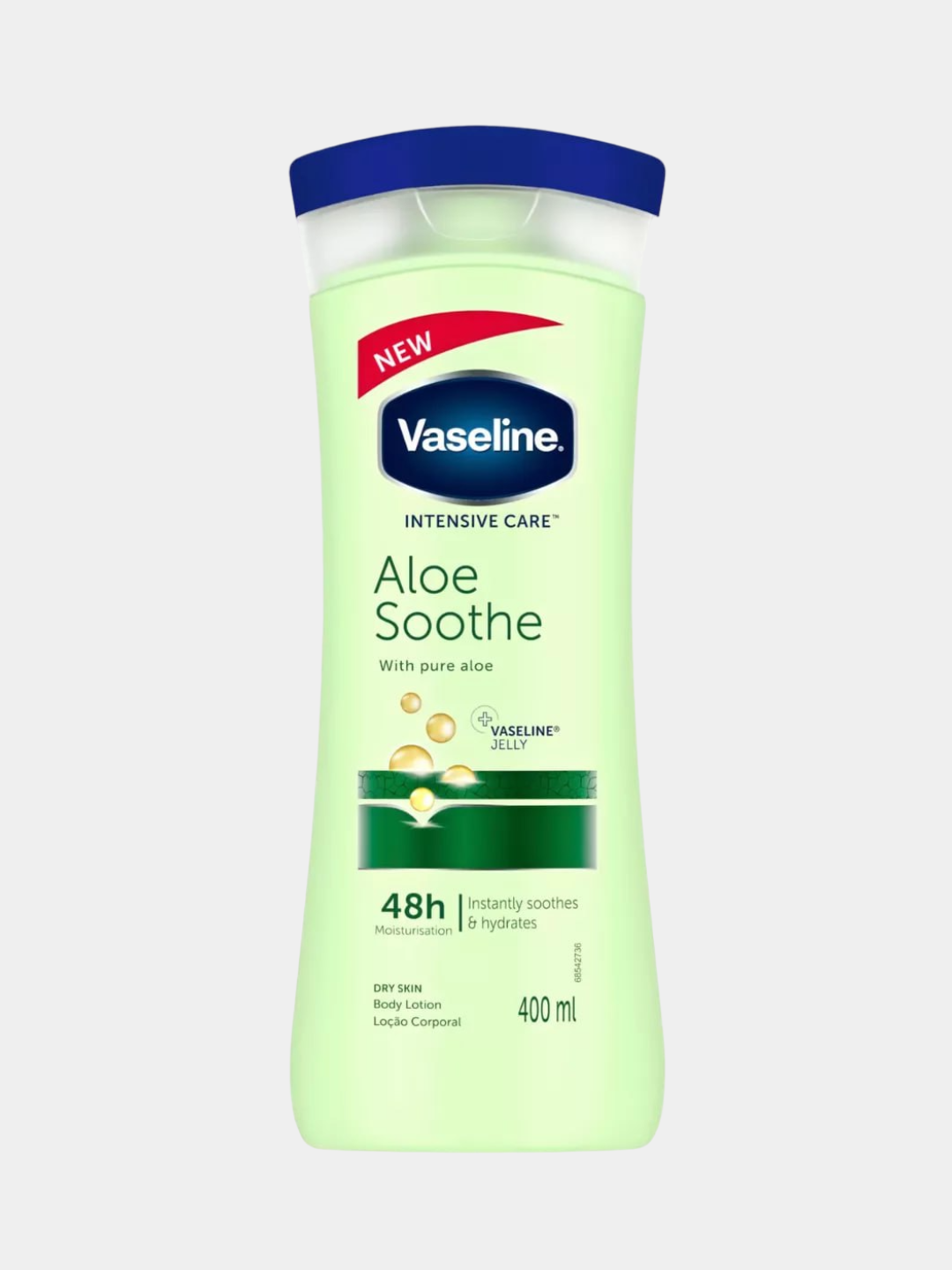 Vaseline Intensiv parvarish, tana losoni, "13.5 fl oz", 400 ml - 