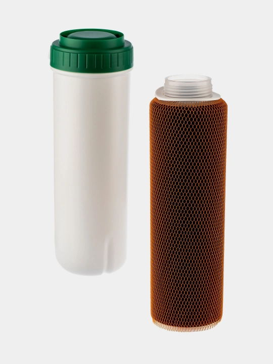 Aragon 2 BIO 10SL kartrijli Geyser BIO lavabo filtrlari uchun qattiq suv, o'lchovga qarshi