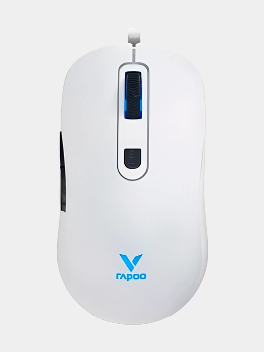 Игровая мышь Rapoo V22S с RGB, 6200 DPI, оптический сенсор, 2 программируемые кнопки