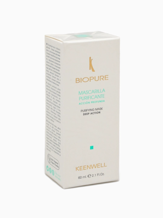 Keenwell Очищающая маска для лица глубокого действия Biopure purifying mask deep action