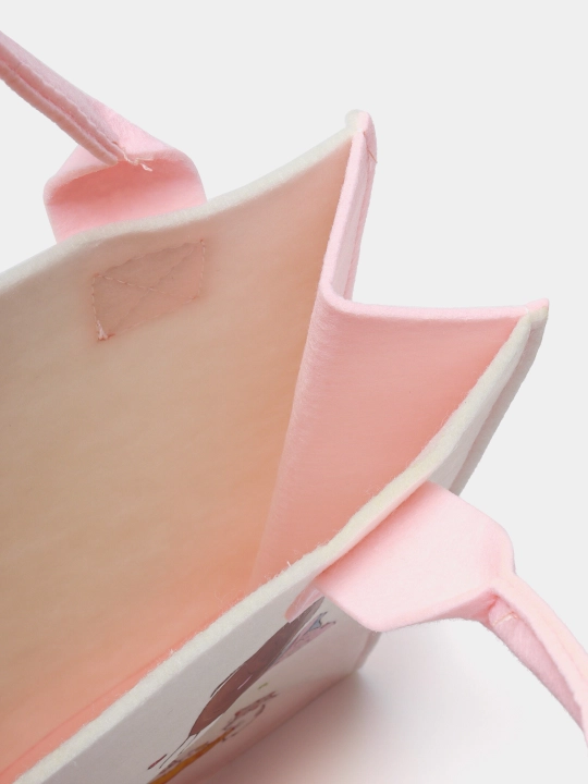 Фетровая сумка-шоппер для девочек