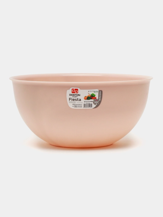 Univelsal salat idishi qopqoqsiz, salat sigimi, xamir idishi