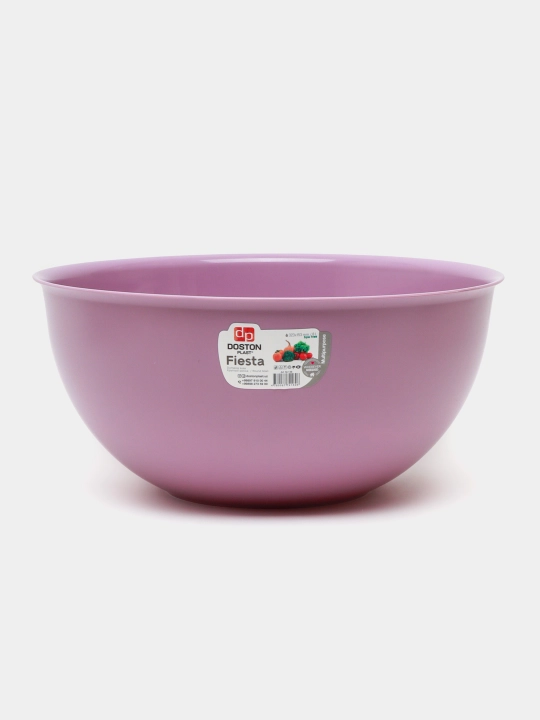Univelsal salat idishi qopqoqsiz, salat sigimi, xamir idishi