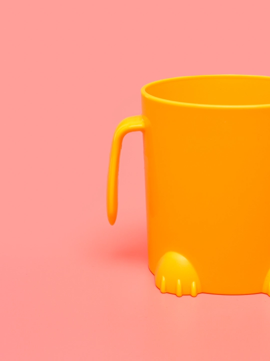 Поильник детский с ручками, твердый носик Plast Team Me Hello, Dino, 270 мл