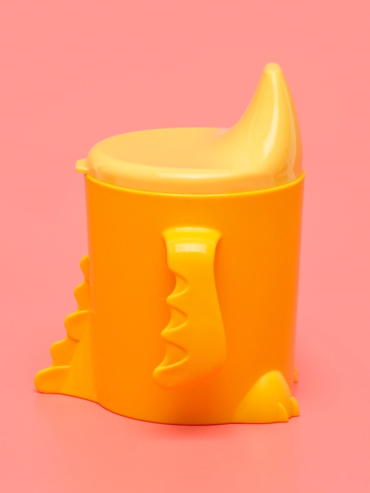 Поильник детский с ручками, твердый носик Plast Team Me Hello, Dino, 270 мл