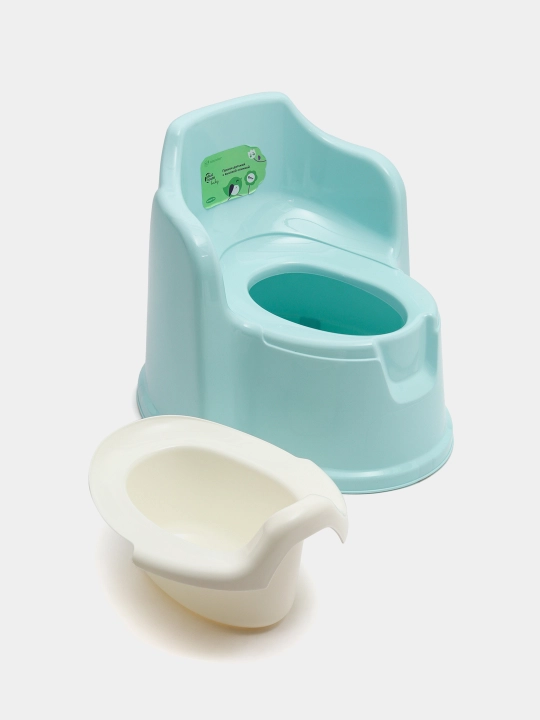 Детский горшок с высокой спинкой, защита от брызг, разные цвета, Lalababy Protect Me