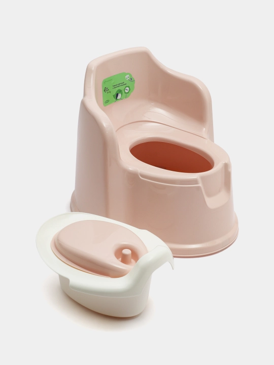 Детский горшок с высокой спинкой, защита от брызг, разные цвета, Lalababy Protect Me