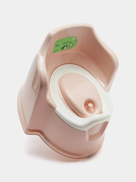 Детский горшок с высокой спинкой, защита от брызг, разные цвета, Lalababy Protect Me
