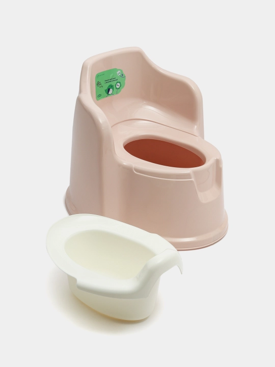 Детский горшок с высокой спинкой, защита от брызг, разные цвета, Lalababy Protect Me
