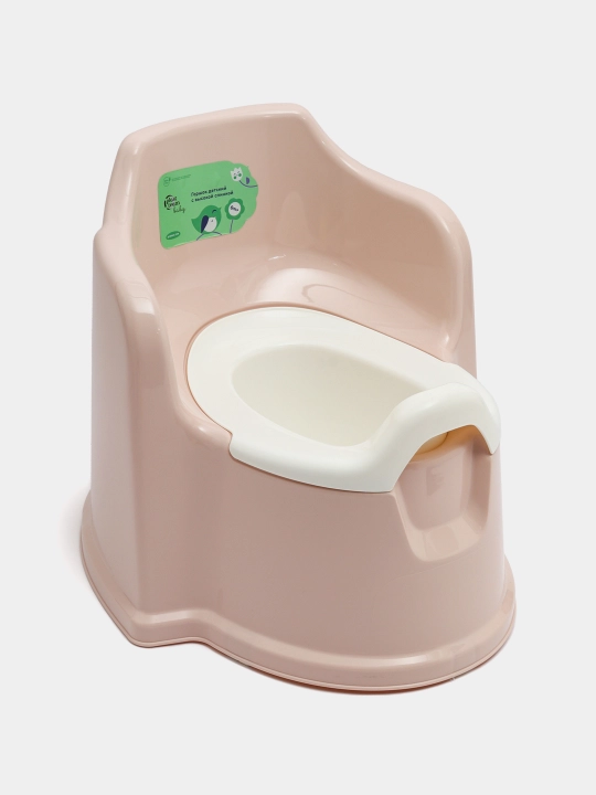 Детский горшок с высокой спинкой, защита от брызг, разные цвета, Lalababy Protect Me