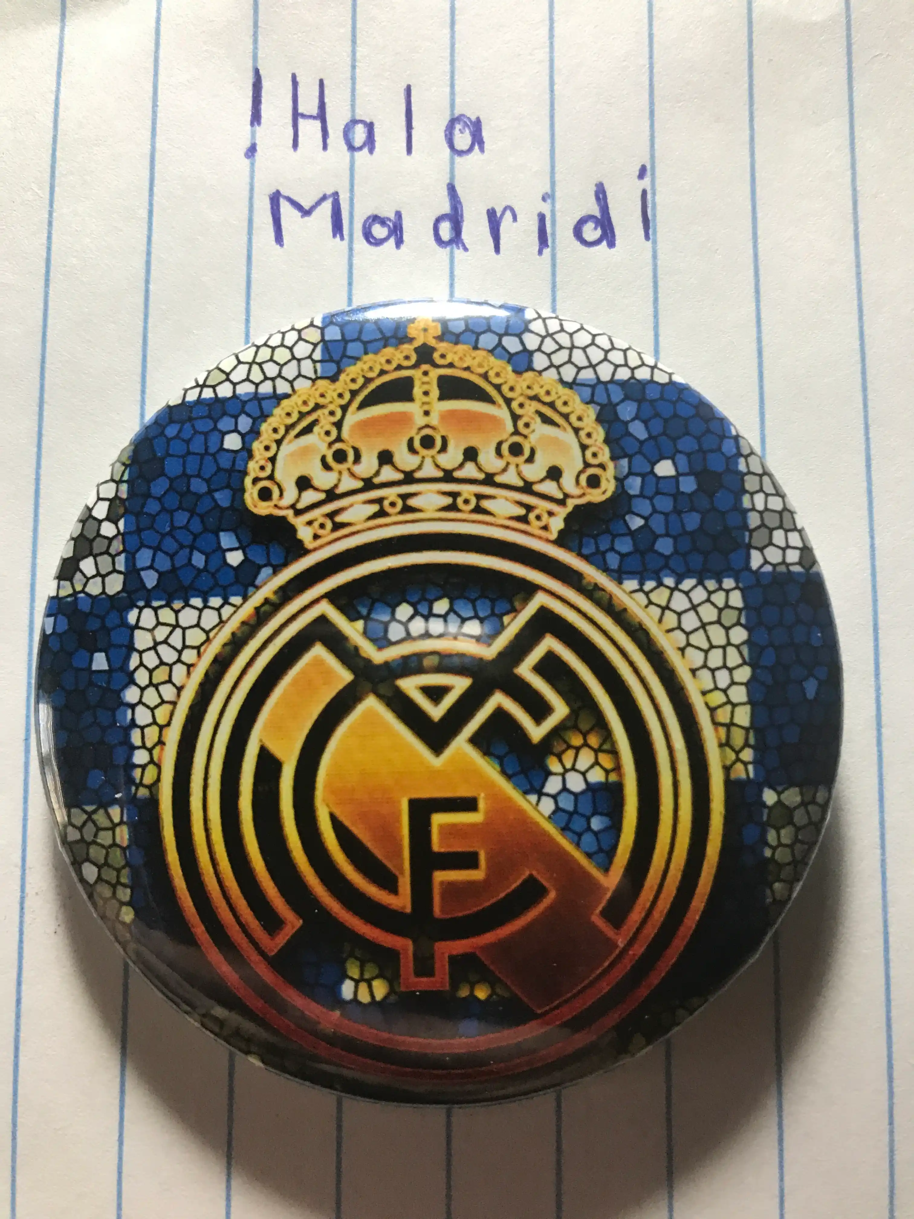 Значок для болельщиков Real Madrid