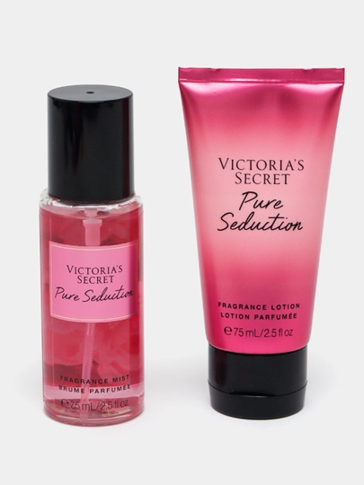 Подарочный набор Victorias Secret Body Care Mini Mist & Lotion, для женщин — WOMANCO-НАБОР20-РОЗОВ