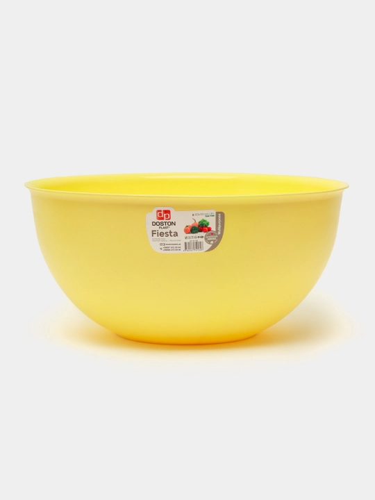 Univelsal salat idishi qopqoqsiz, salat sigimi, xamir idishi