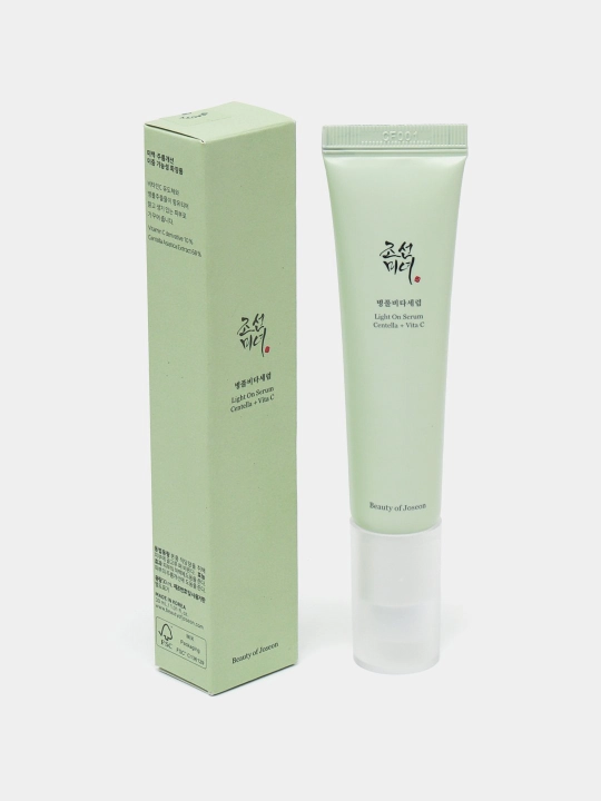 Vitamin С bilan ohang yorqinligi uchun yengil zardobi, Beauty of Joseon Light Serum Centella