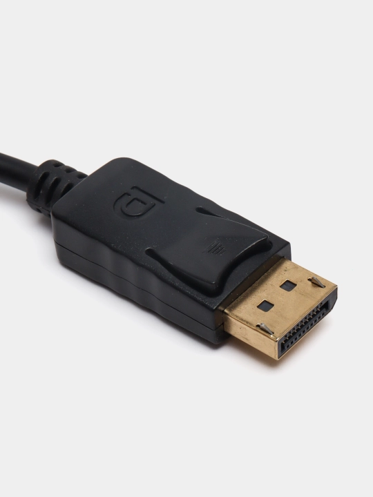 DisplayPort-HDMI kabel 4K 30 Hz, 1,8 m, monitor va kompyuter uchun
