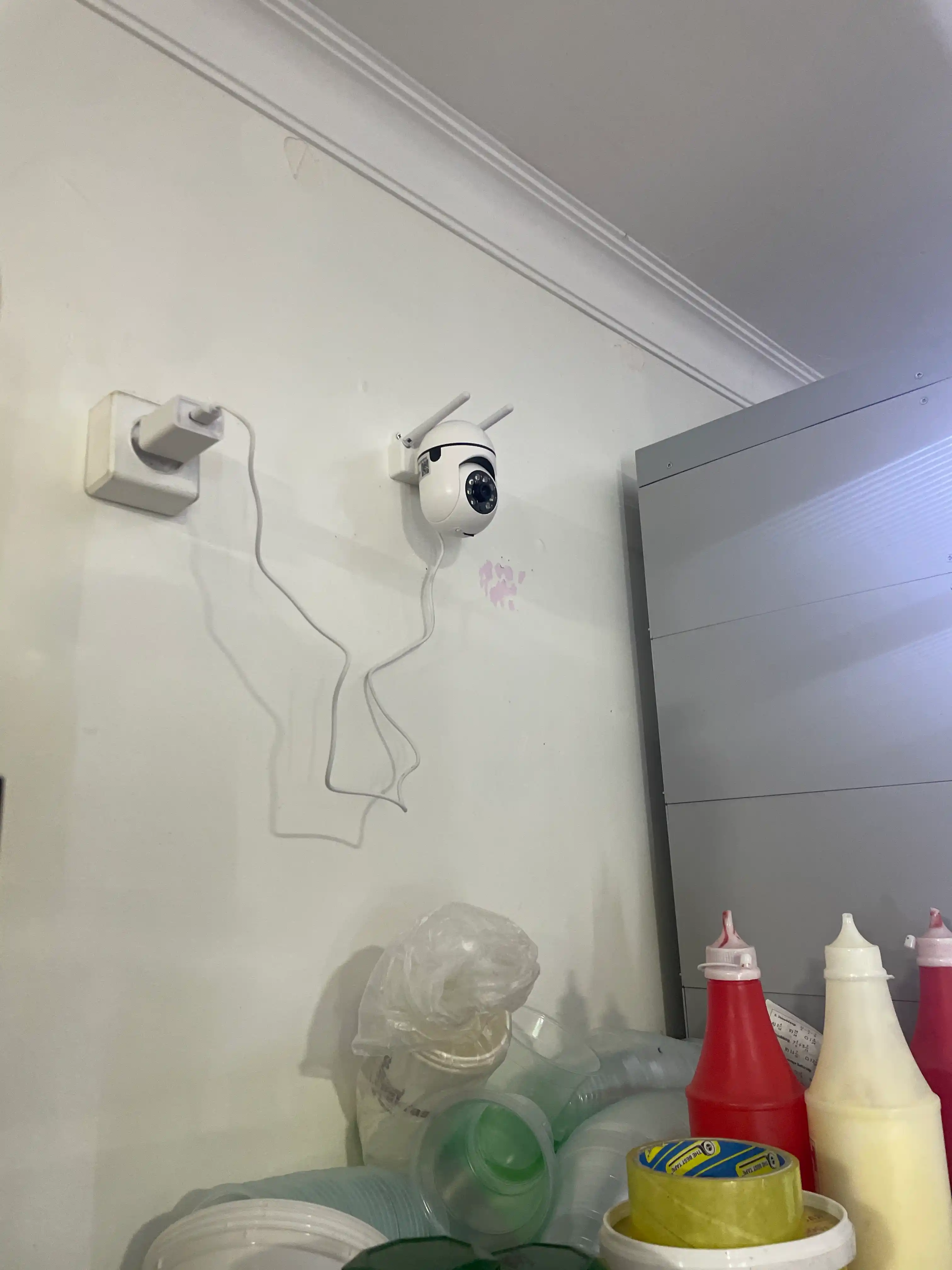 Наружная камера IP видеонаблюдения 360 WiFi, уличная