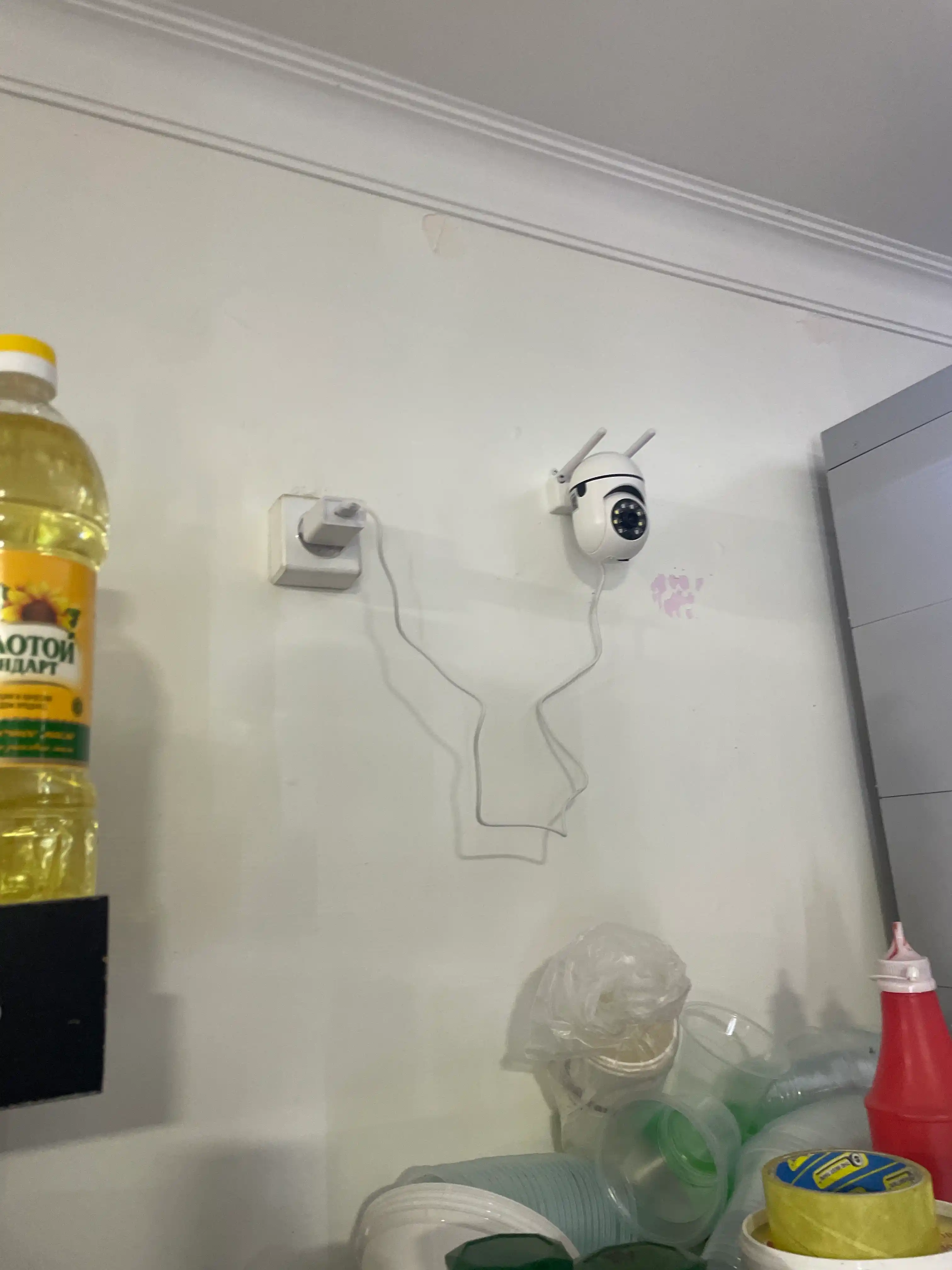 Наружная камера IP видеонаблюдения 360 WiFi, уличная