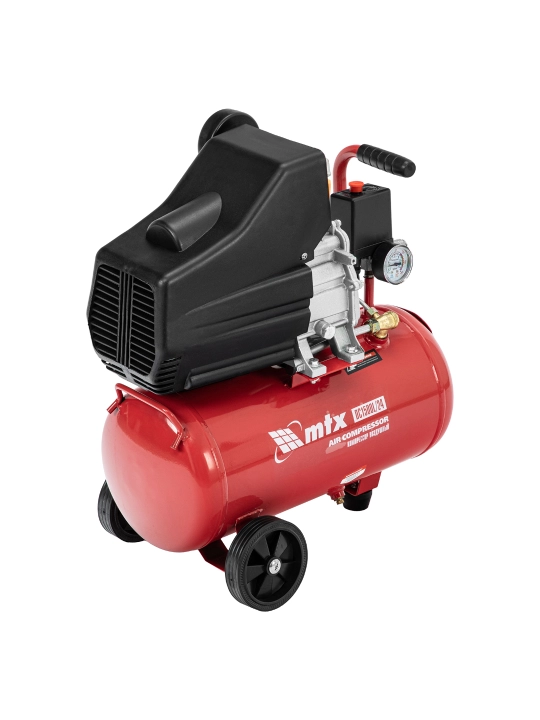 MTX DC1500L/24 havo kompressori, 1.5 kVt, 24 l, 210 litr/min, 58017
