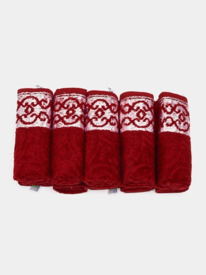 Комплект кухонных полотенец, махровые, хлопок, для рук, 30 * 30 см, в комплекте 10 шт