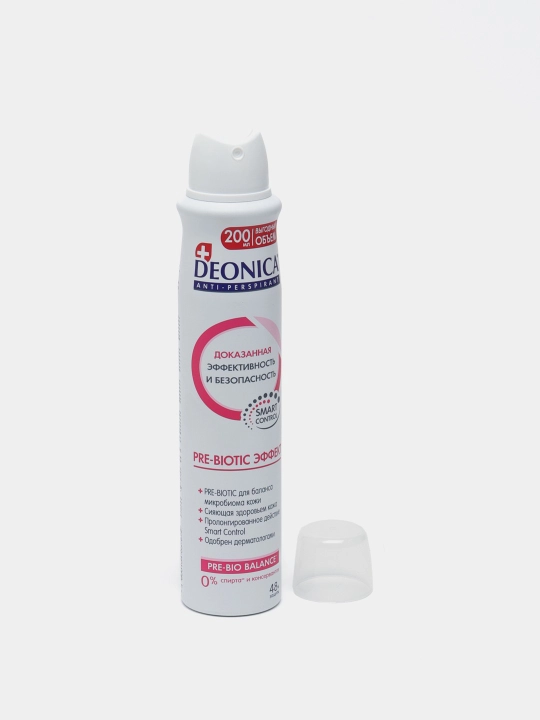Ayollar uchun dezodorant Deonica Pre-biotik effekt, 200 ml