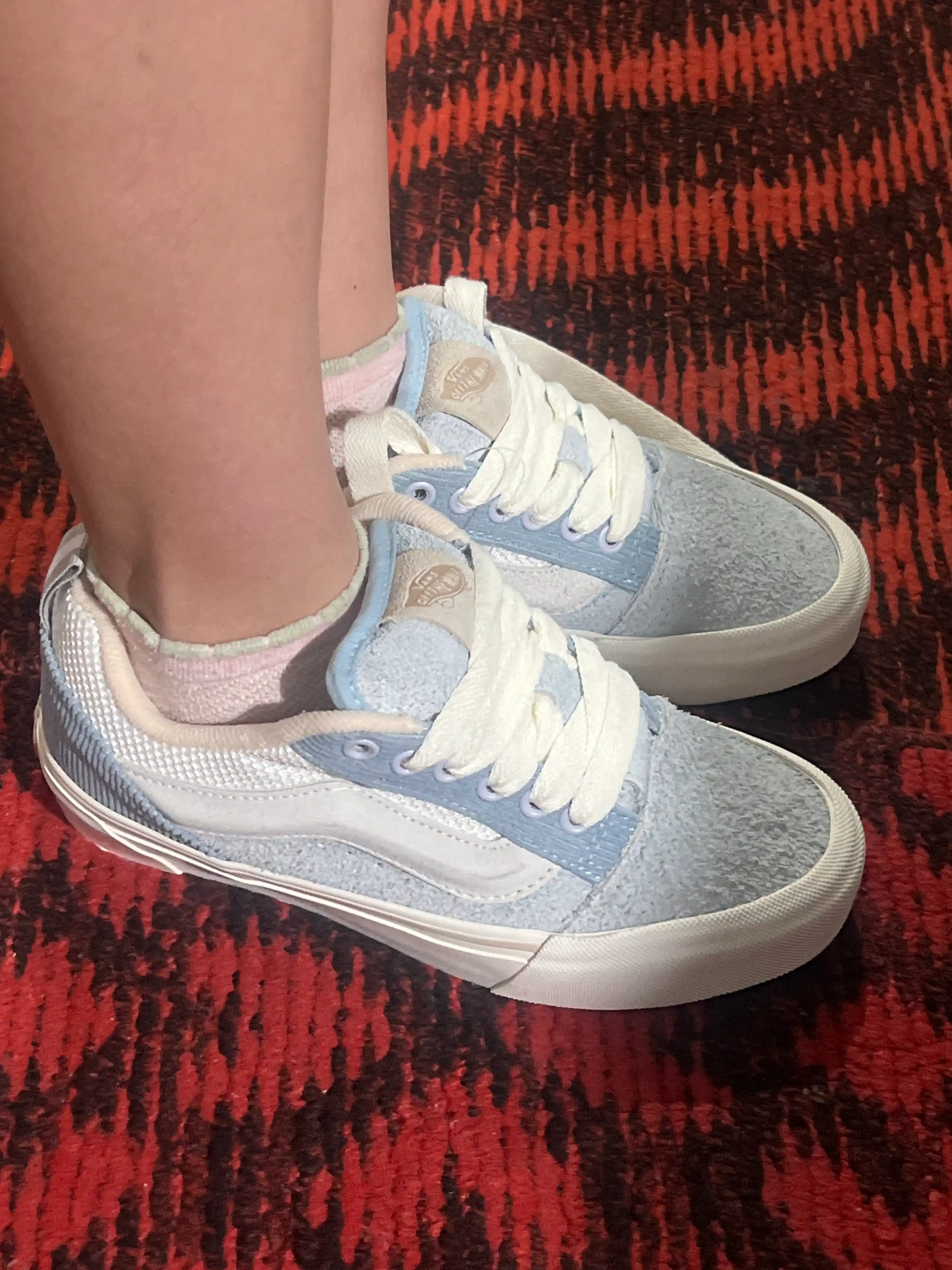 Ayollar, erkaklar, o'smirlar krossovkalari, Vans Knu Skool x Potato, sport, 35-40