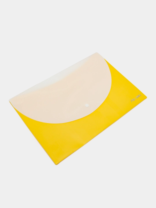 Deli E38977 tugmali konvert-papka, A4