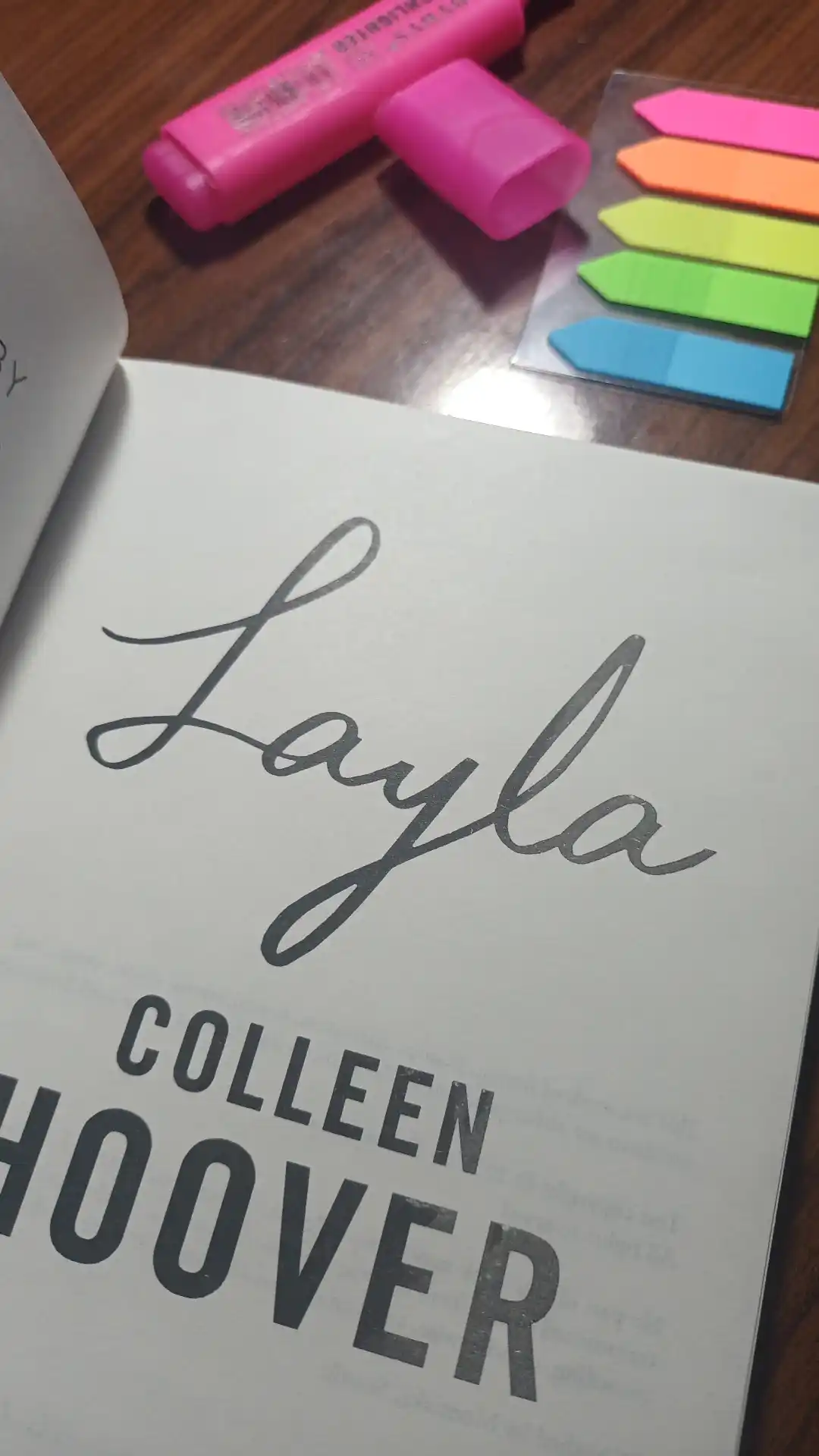 Layla - Colleen Hoover