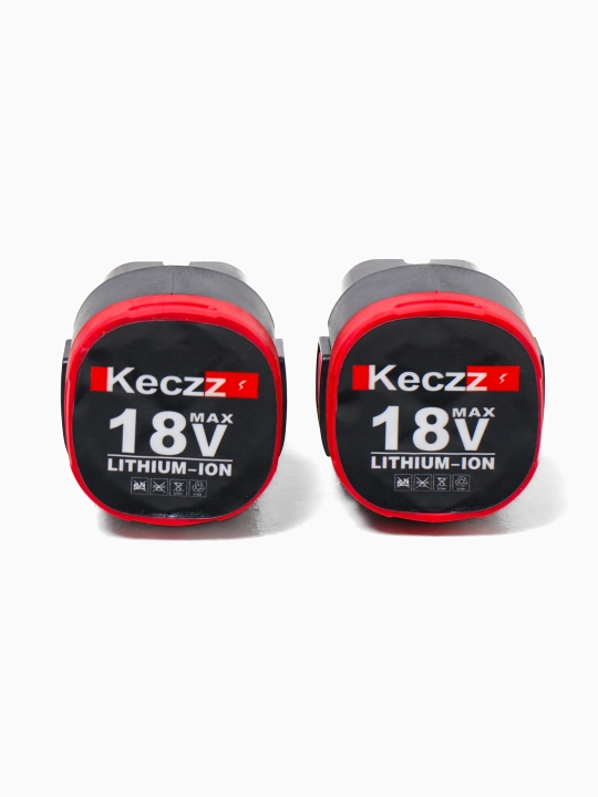 Дрель шуруповерт KECZZ 18/48/98 B, бесщёточный, набор из 24 предметов