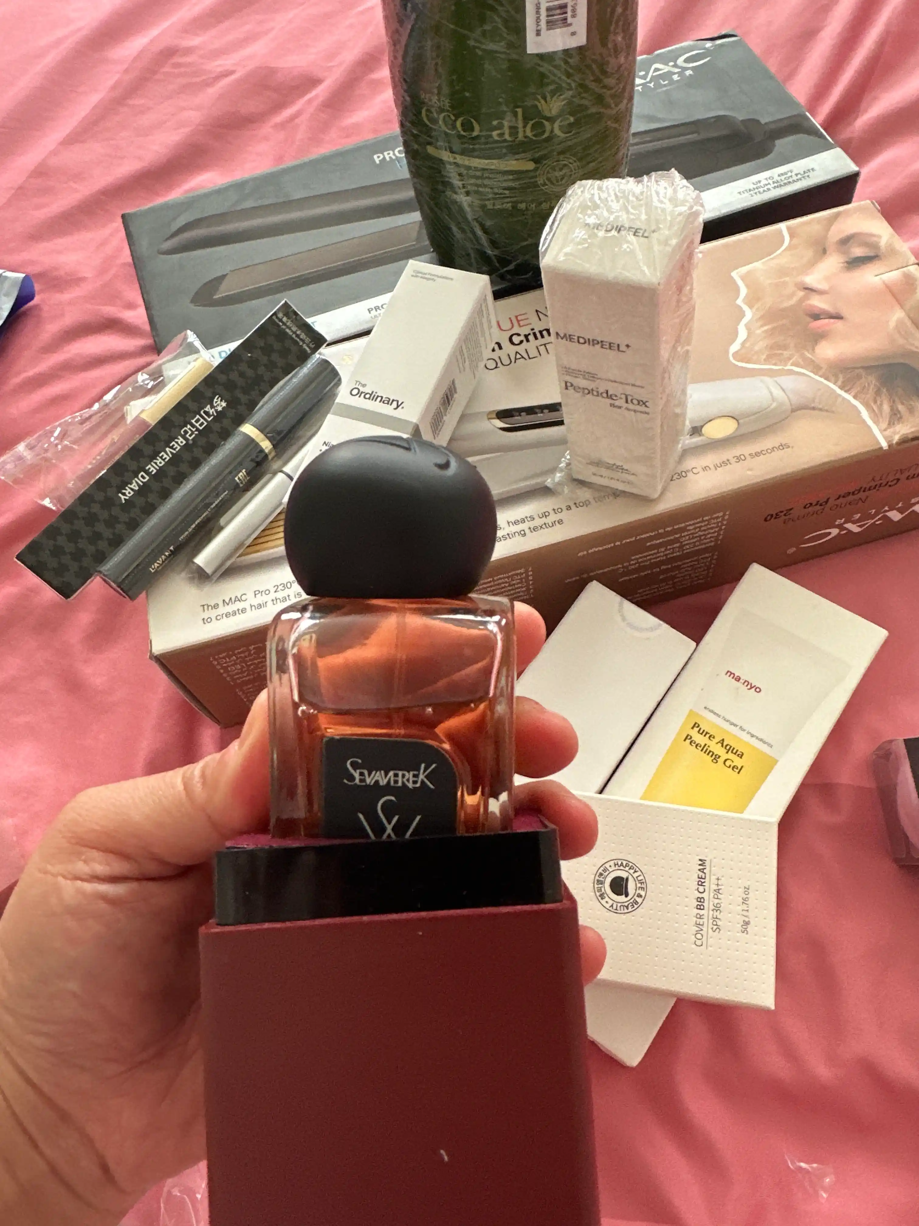 Parfyumlangan suv SEVAVEREK 5506, Maison Kurkdjian Baccarat Rouge 540, uniseks atir, 50 ml