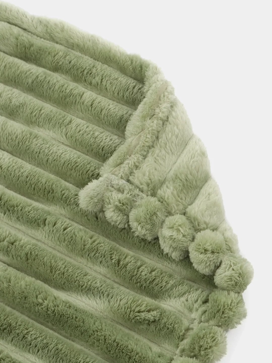 Velsoft Four Seasons ikki tomonlama plyushli pled, velsoftdan tayyorlangan, 200 * 235 sm