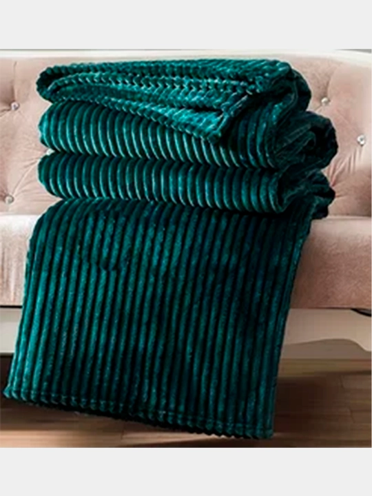 Velsoft Four Seasons ikki tomonlama plyushli pled, velsoftdan tayyorlangan, 200 * 235 sm