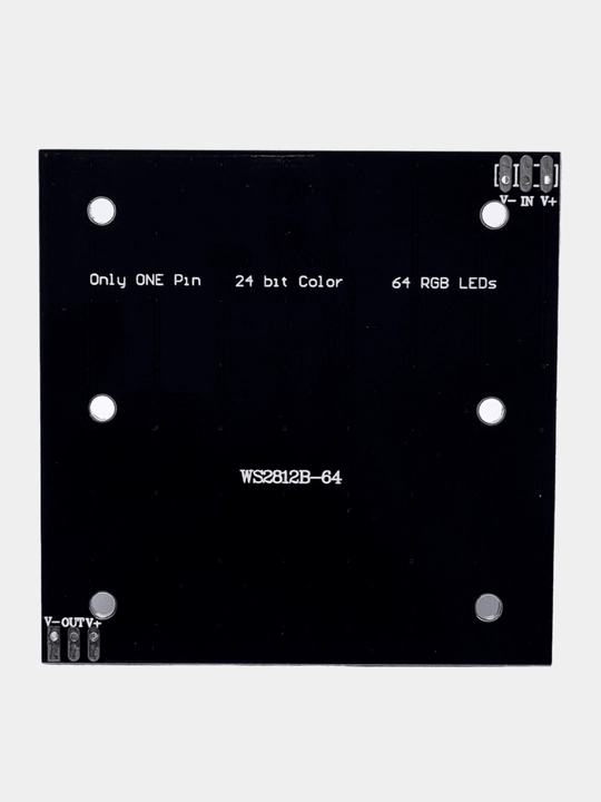 LED matritsasi 8x8 WS2812 RGB