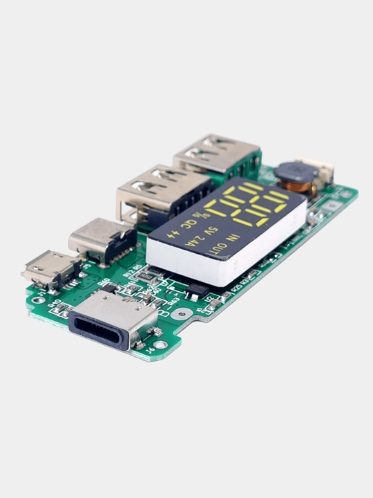 H961-U V6.0 boshqaruvchi boshqarmasi LED diplayli powerbankga, USB, 5V, 2.A