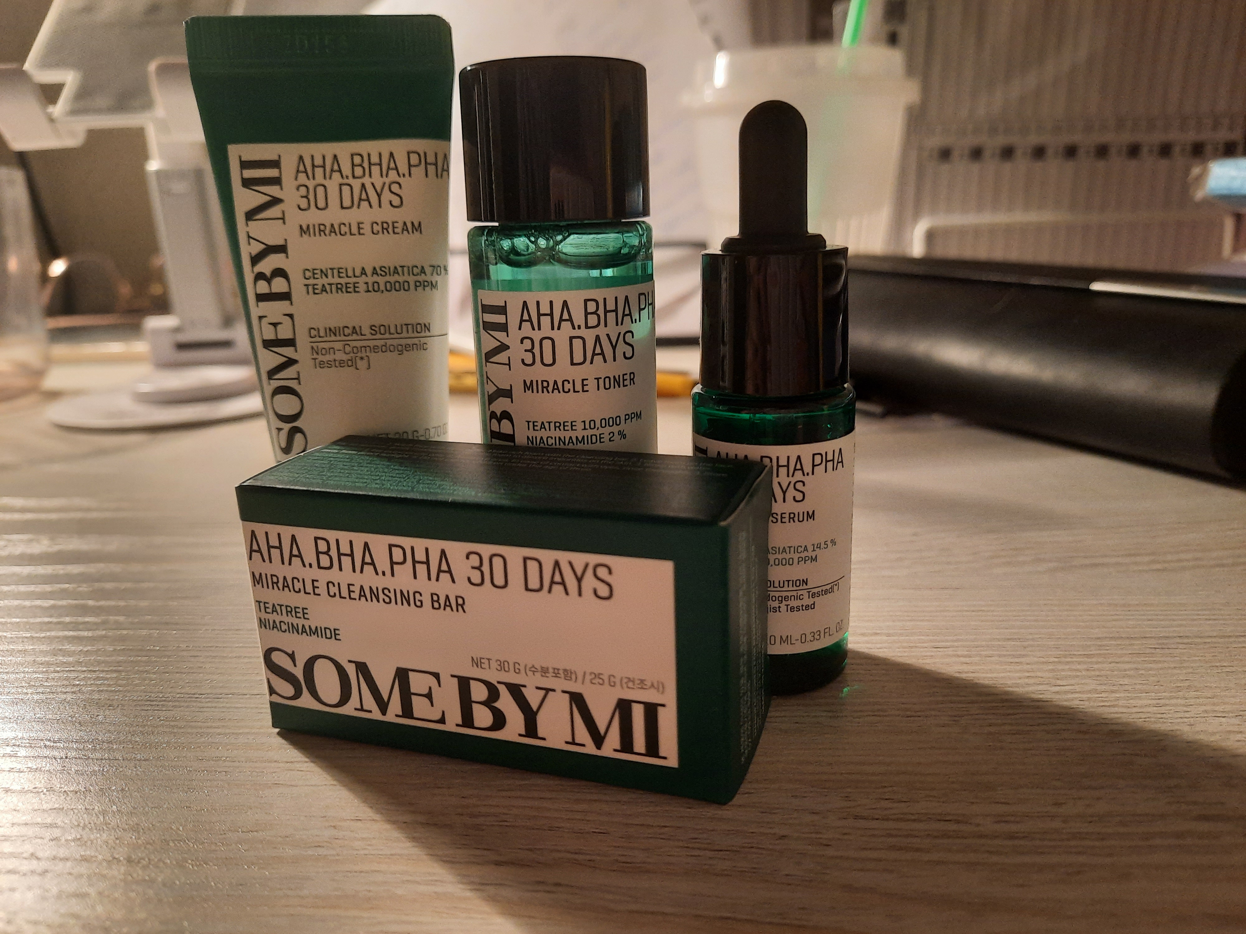 Набор для ухода за лицом SOME BY MI AHA BHA PHA 30 Days Miracle Starter Kit