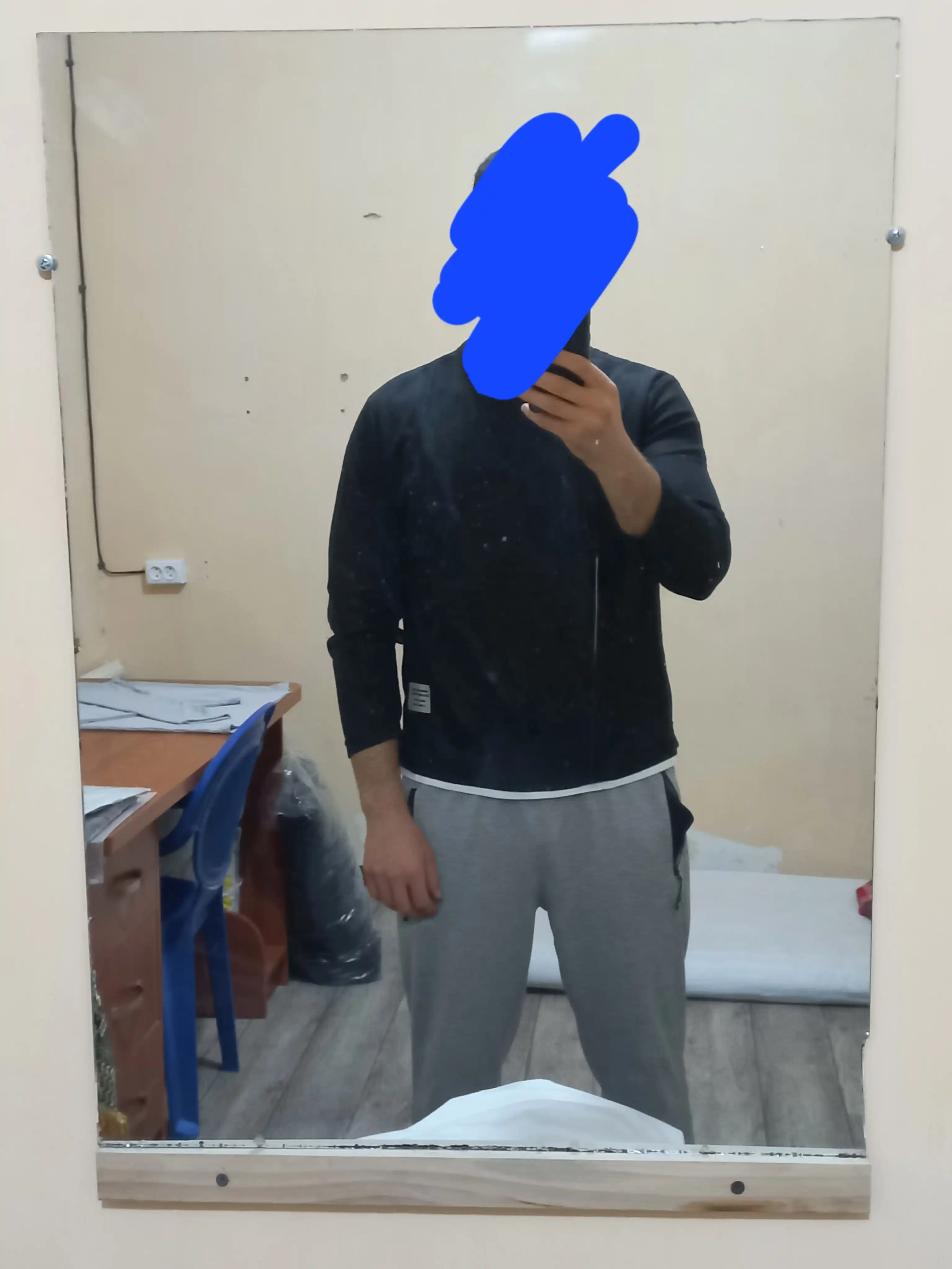 Erkaklar uchun sport kiyim to'plami, sportivka dvoyka, xudi va shim