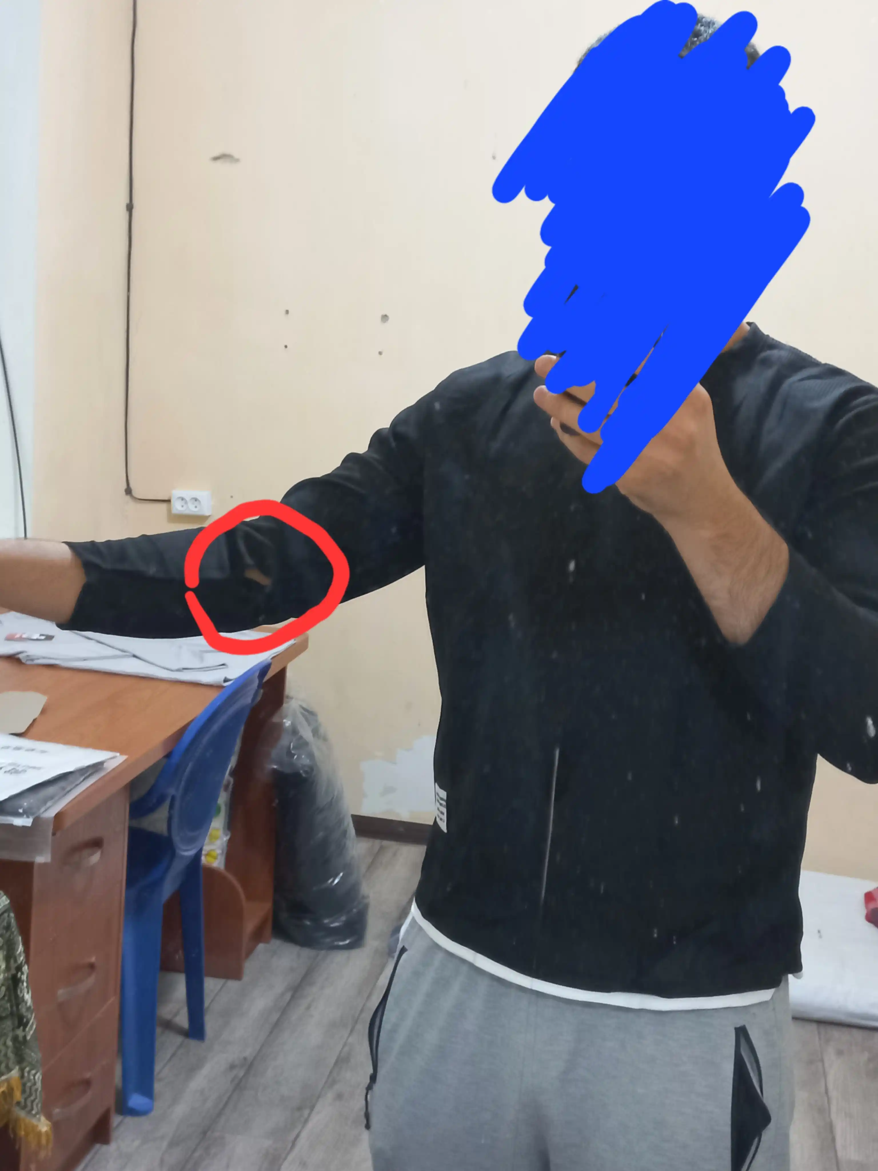 Erkaklar uchun sport kiyim to'plami, sportivka dvoyka, xudi va shim