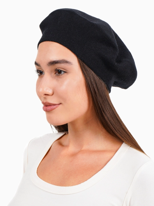 Ayollar uchun trikotaj beret, ayollar va qizlar uchun beretkalar, shapka ayollar uchun