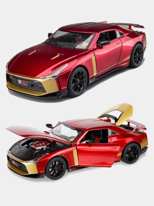 Metall avtomobil, Nissan GT-R50 1:24