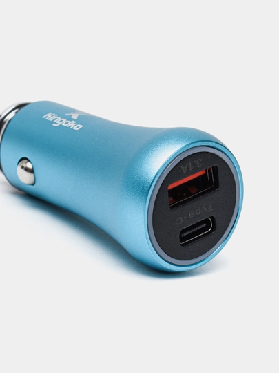 Автомобильное зарядное устройство PD 38 Вт KDK-205, быстрая зарядка Type-C и USB 3.1A — MMAX-1070738