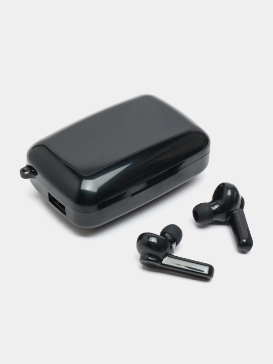 Simsiz quloqchinlar, Power bank 2000 mA/soat, IOS va Android uchun Bluetooth, shovqinni kamaytirish imkoniyati bilan