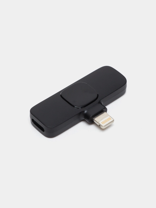 Type-C simsiz mikrofoni va lightning, 1 ta petlitsa, iPhone va Android uchun, shovqinni pasaytiradi
