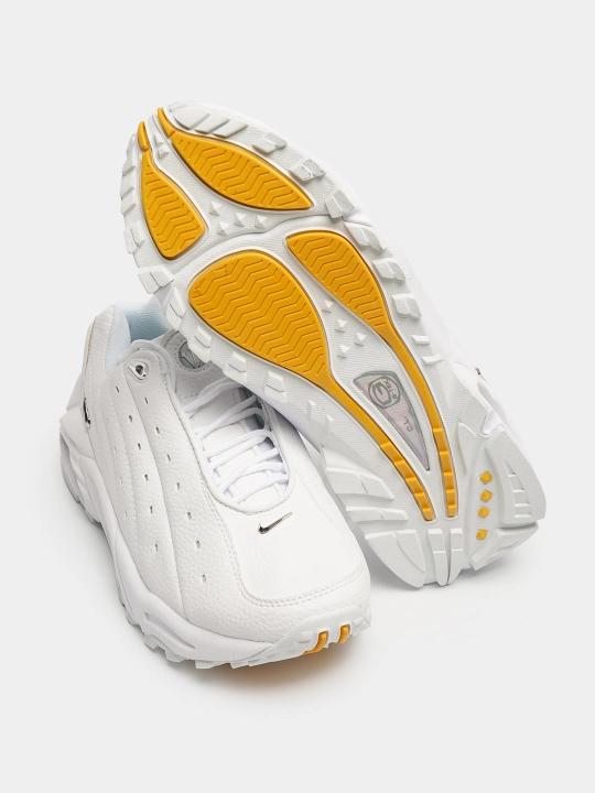 Erkaklar sport krossovkalari, Djordan, Air Max TN Plus, Nocta, Drake, oq, qora, tilla rang