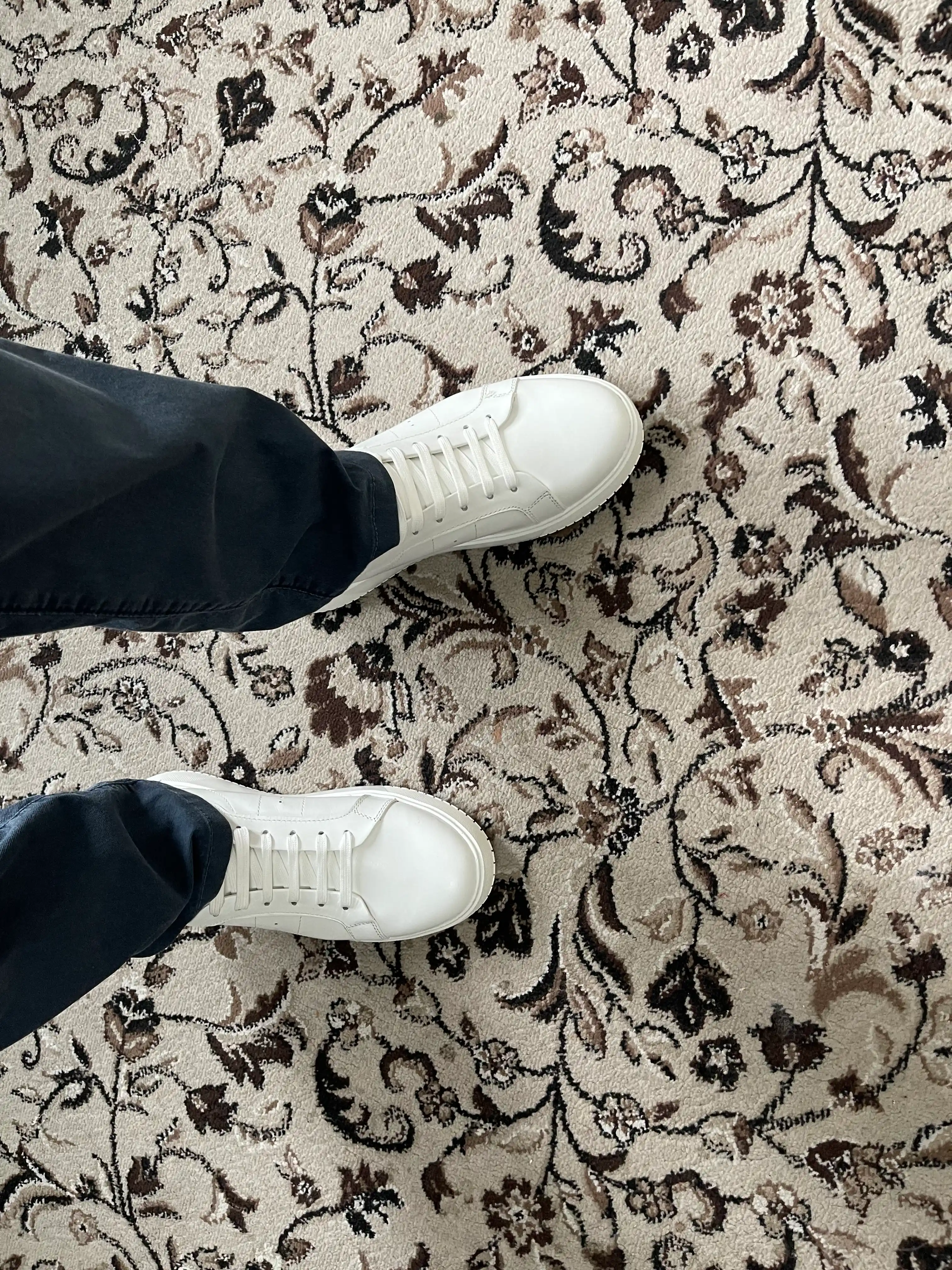 Krossovka erkaklar uchun ZEGNA, tabiiy charmdan tayyorlangan bahor-yoz-kuz uchun, 39-43