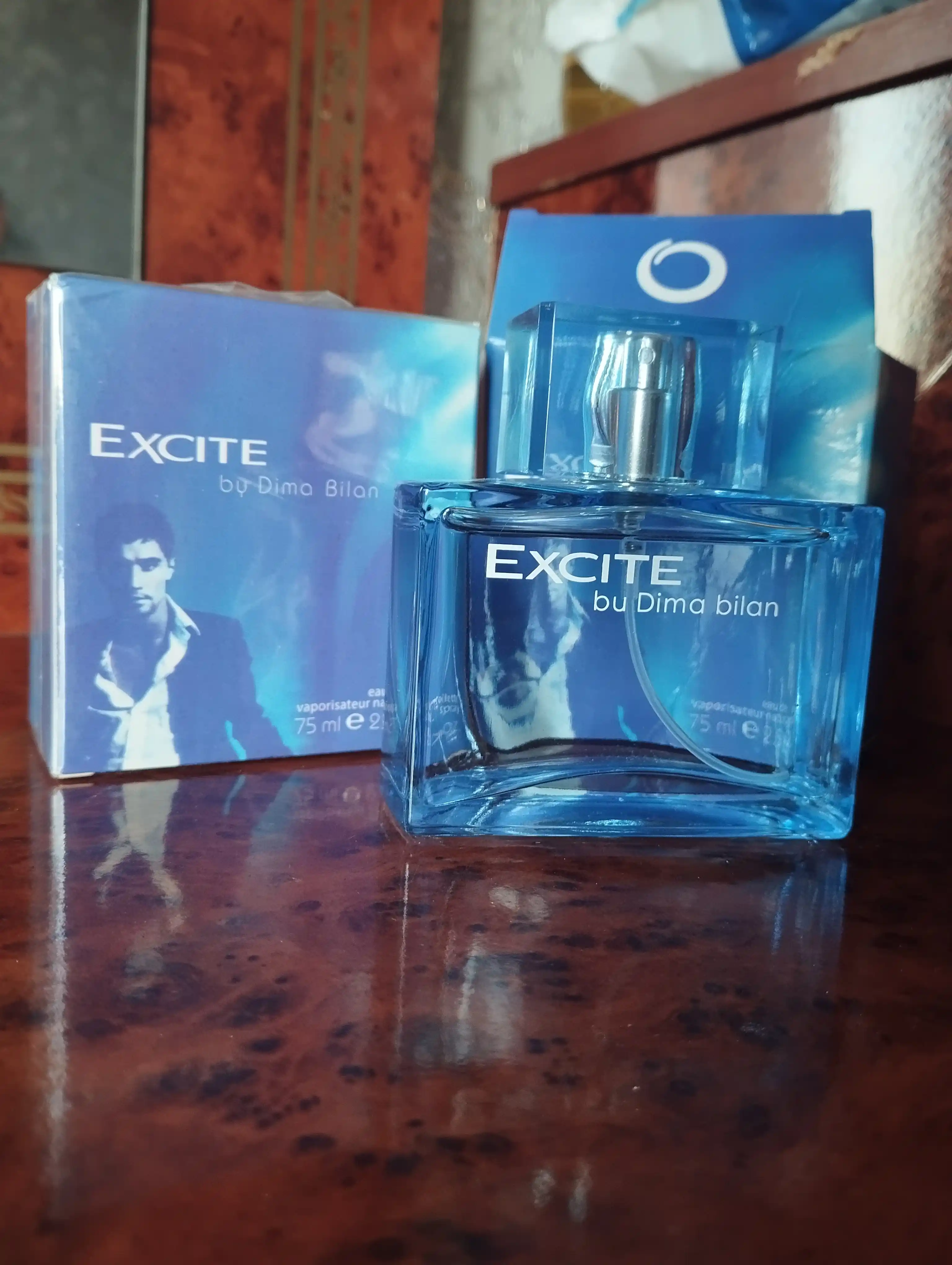 Hushbo'ylangan suv erkaklar uchun Excite by Dima Bilan, 75 ml
