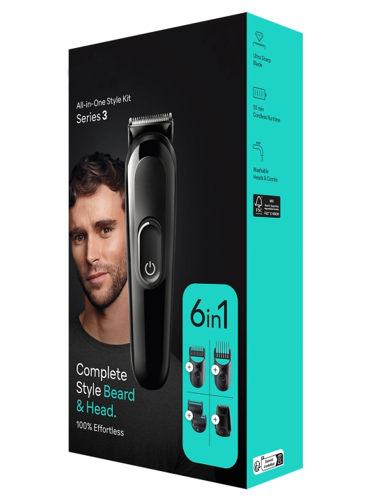 Триммер All-In-One Style Kit Series 3 MGK3410, набор 6 в 1 для бороды и волос