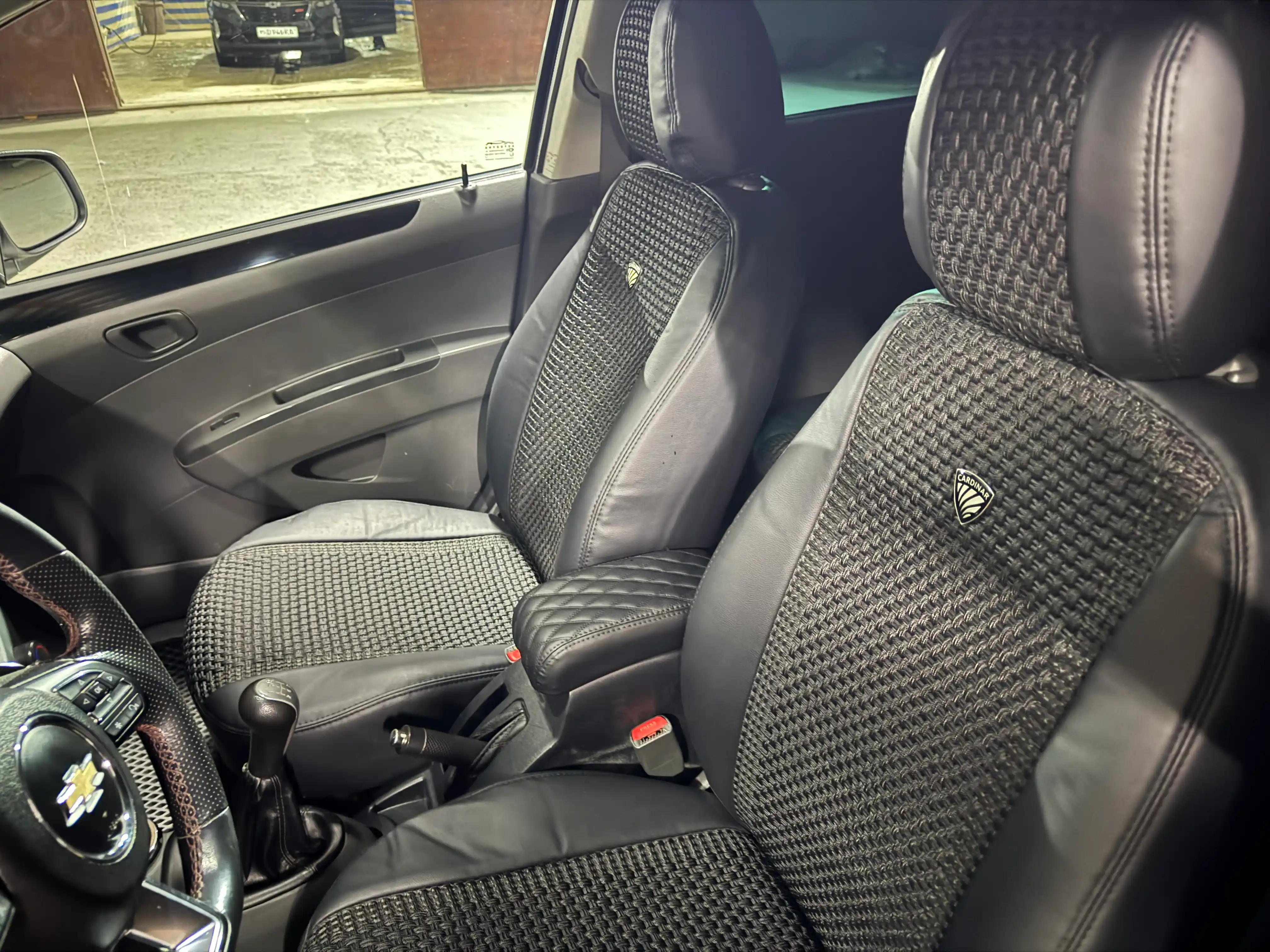 Автомобильные чехлы для сидений CARDINAR ALFA, cobalt, nexia, gentra, onix, tracker, byd