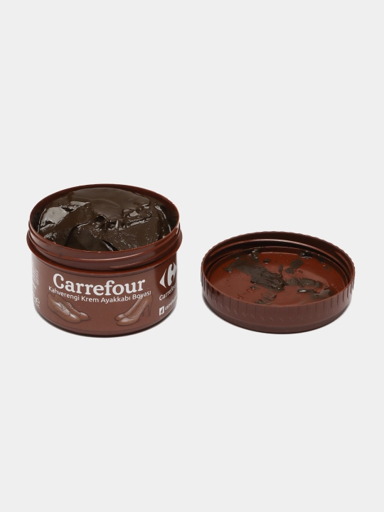 Oyoq kiyimlari uchun shimgichli krem bo'yoq jigarrang rang, 30 ml