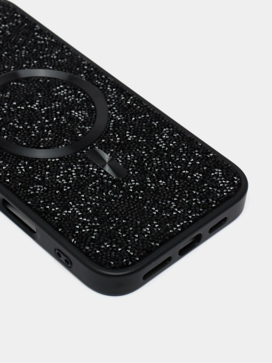 Прозрачный,C блестками Чехол для iPhone 16 PRO MAX, 16 PRO