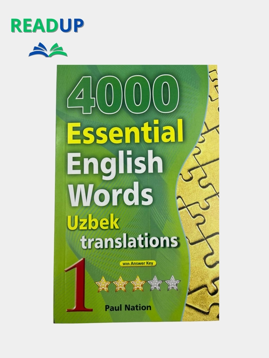 4000 Essential English Words 1, 2, 3, 4, 5, 6 Uzbek translations - 