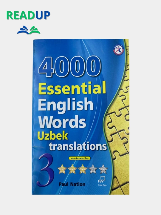 4000 Essential English Words 1, 2, 3, 4, 5, 6 Uzbek translations - 